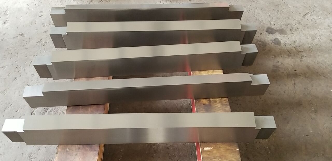 Custom metal shear blades for sheet and strip cutting